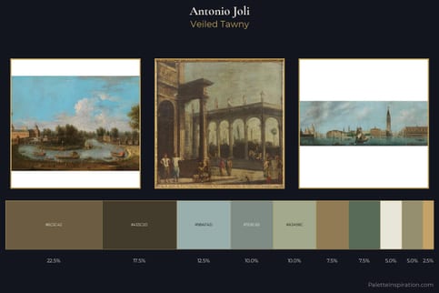 Antonio Joli Master Palette