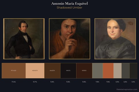 Antonio Maria Esquivel Master Palette