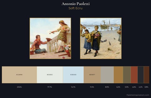 Antonio Paoletti Palette 2 - Soft Ecru