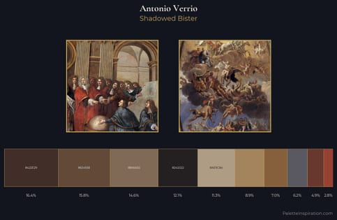 Antonio Verrio Palette 3