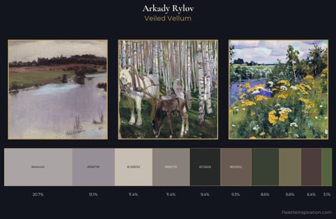 Arkady Rylov Palette 7
