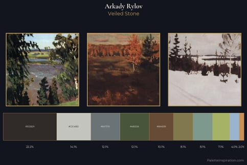 Arkady Rylov Master Palette