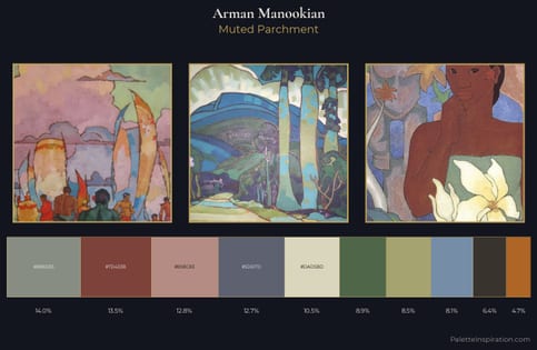 Arman Manookian Palette 5