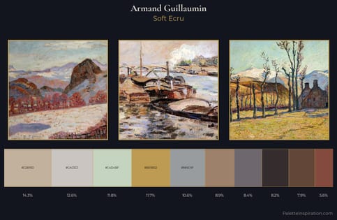 Armand Guillaumin Palette 2 - Soft Ecru