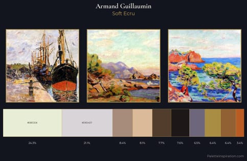 Armand Guillaumin Palette 3 - Soft Ecru