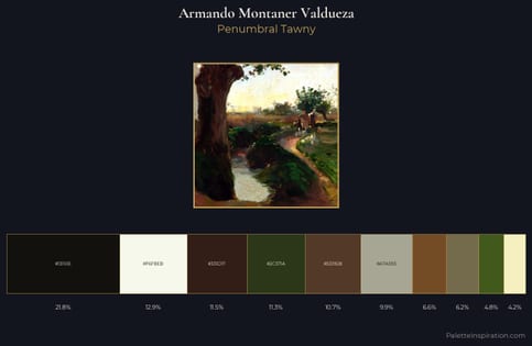 Armando Montaner Valdueza Palette 2 - Penumbral Tawny