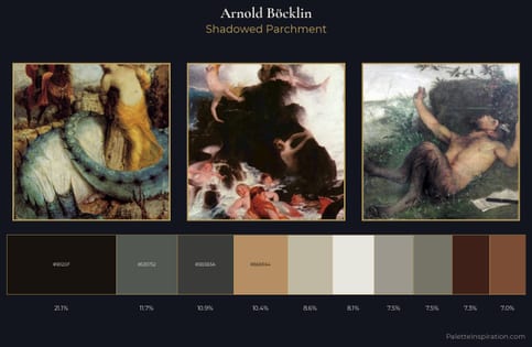 Arnold Böcklin Palette 7