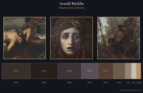 Arnold Böcklin Palette 10