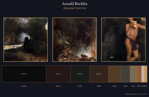 Arnold Böcklin Palette 12