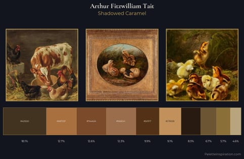 Arthur Fitzwilliam Tait Palette 6