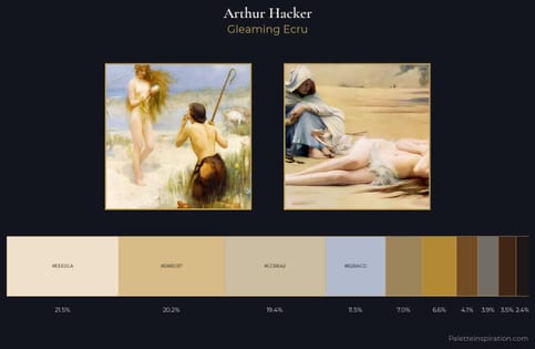 Arthur Hacker Palette 1