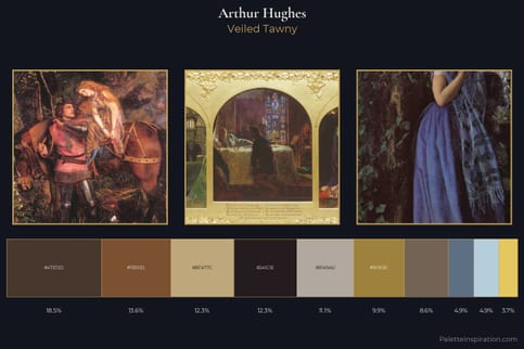 Arthur Hughes Master Palette