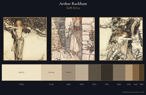 Arthur Rackham Palette 8 - Soft Ecru