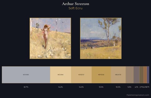 Arthur Streeton Palette 2 - Soft Ecru