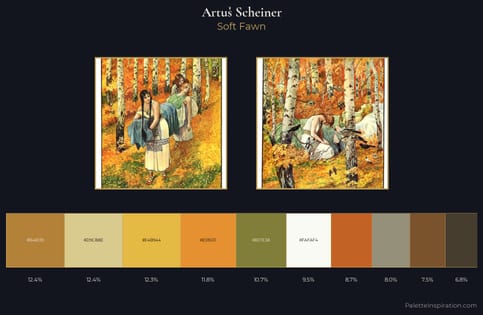 Artuš Scheiner Palette 2