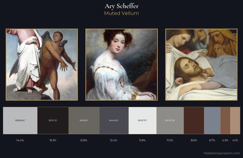 Ary Scheffer Palette 2
