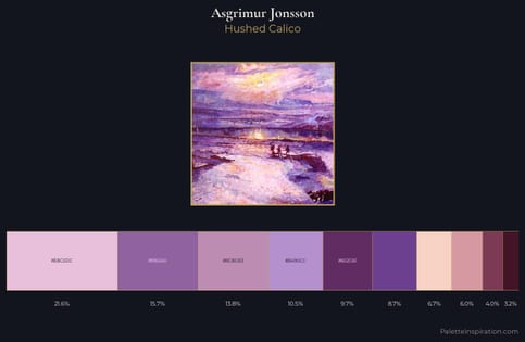 Asgrimur Jonsson Palette 1