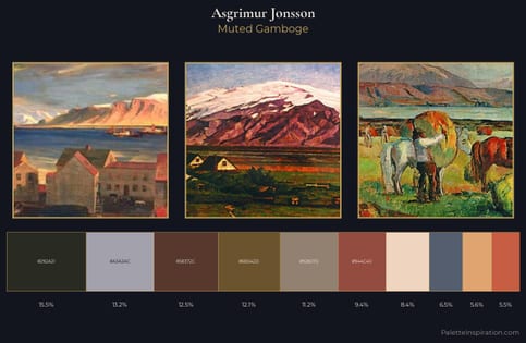 Asgrimur Jonsson Palette 4