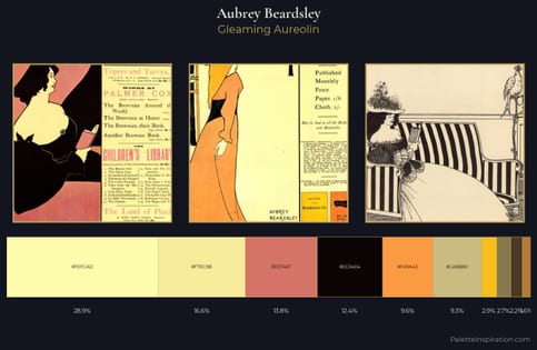 Aubrey Beardsley Palette 1