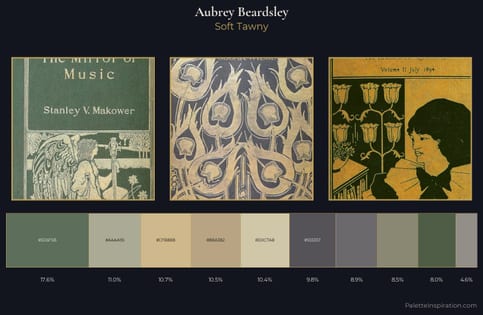 Aubrey Beardsley Palette 2