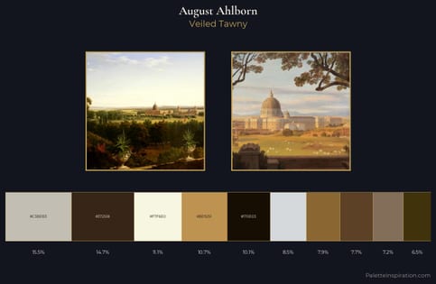 August Ahlborn Palette 4 - Veiled Tawny