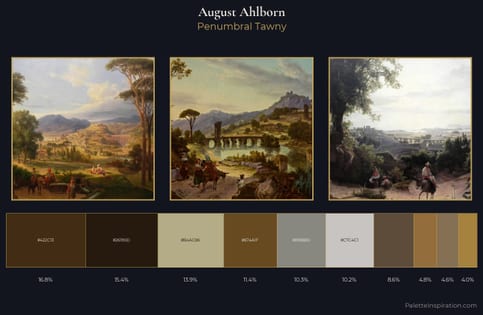 August Ahlborn Palette 5 - Penumbral Tawny