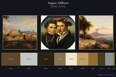 August Ahlborn Master Palette - Veiled Tawny