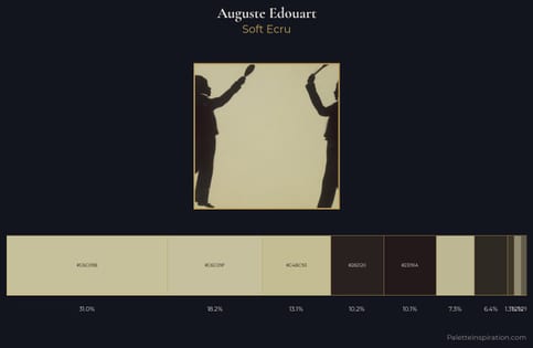 Auguste Edouart Palette 3 - Soft Ecru