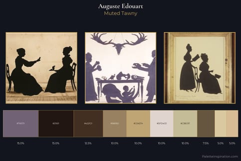 Auguste Edouart Master Palette