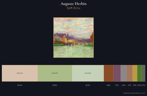 Auguste Herbin Palette 2 - Soft Ecru