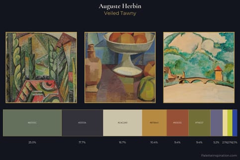 Auguste Herbin Master Palette - Veiled Tawny
