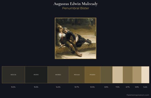 Augustus Edwin Mulready Palette 3 - Penumbral Bister