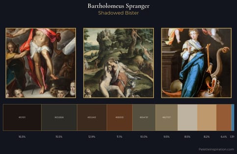 Bartholomeus Spranger Palette 6