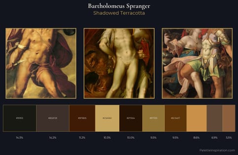 Bartholomeus Spranger Palette 8