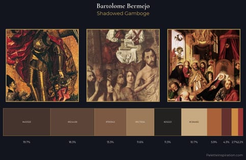 Bartolome Bermejo Palette 3 - Shadowed Gamboge