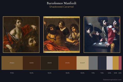 Bartolomeo Manfredi Master Palette - Shadowed Caramel