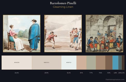Bartolomeo Pinelli Palette 2