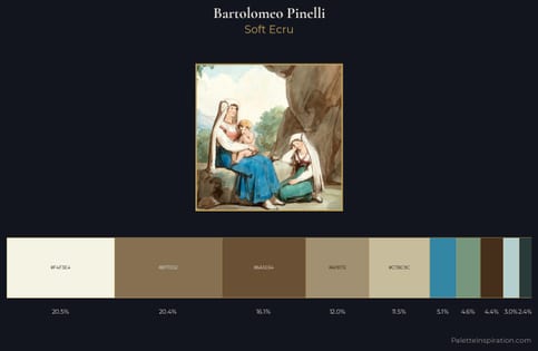 Bartolomeo Pinelli Palette 5 - Soft Ecru