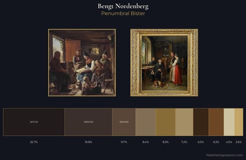 Bengt Nordenberg Palette 1 - Penumbral Bister