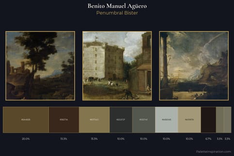 Benito Manuel Agüero Master Palette - Penumbral Bister