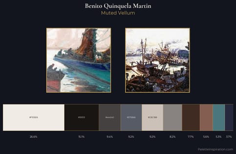 Benito Quinquela Martin Palette 2
