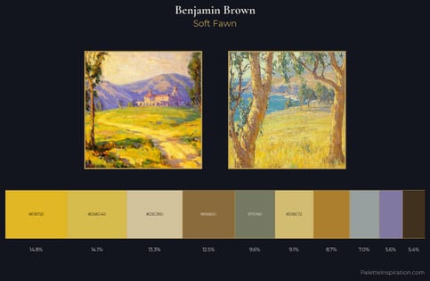 Benjamin Brown Palette 3