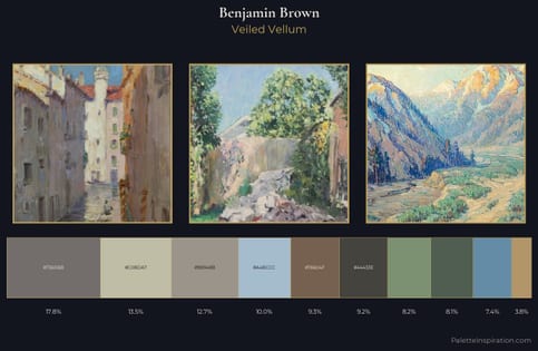 Benjamin Brown Palette 4
