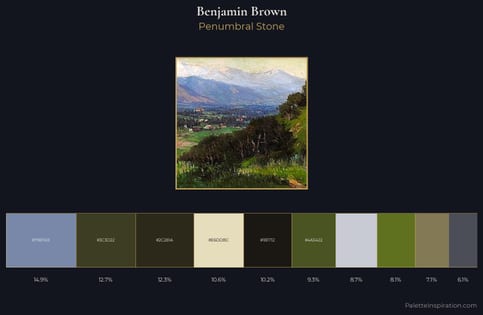 Benjamin Brown Palette 6