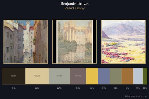 Benjamin Brown Master Palette - Veiled Tawny