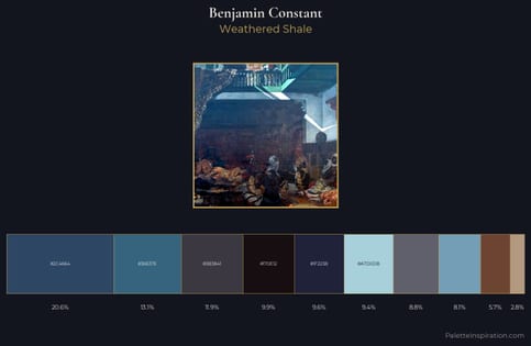 Benjamin Constant Palette 7