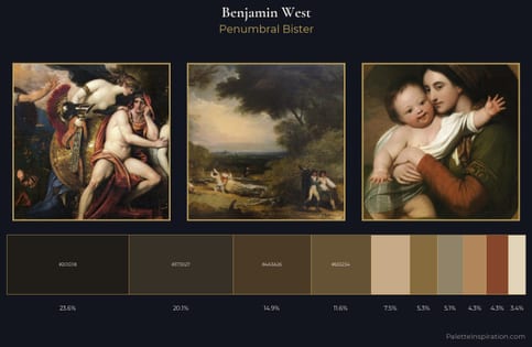 Benjamin West Palette 2 - Penumbral Bister