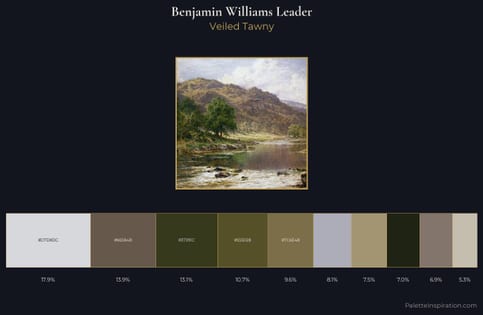 Benjamin Williams Leader Palette 1 - Veiled Tawny
