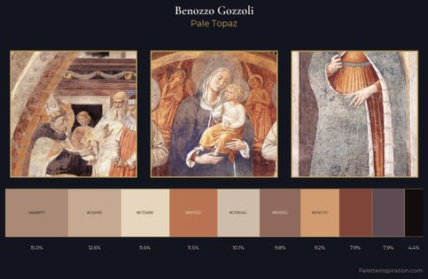 Benozzo Gozzoli Palette 5