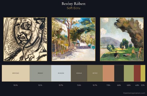 Berény Róbert Palette 3